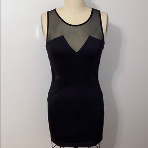 Black Sans Souci cocktail dress